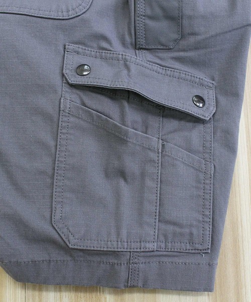 Carhartt（カーハート）の「リラックスフィット カーゴワークショートパンツ ハーフパンツ RUGGED FLEX RELAXED FIT RIPSTOP CARGO WORK SHORT（カーゴパンツ・メンズ・グレー/ブラウン/グリーン・30）」の10枚目の写真