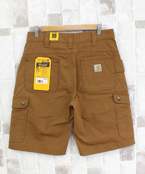 LOOp Carhartt ダークグレー カーゴショートパンツ 32 セール】リラックスフィット カーゴワークショートパンツ ハーフ