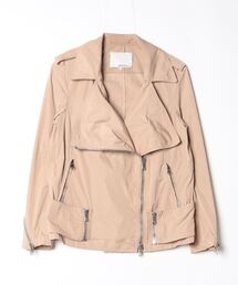 未使用に近い 3.1フィリップリム サテン ボンバージャケット パール オリーブ ブランド古着】3.1 Phillip Lim（スリーワンフィリップリム）の