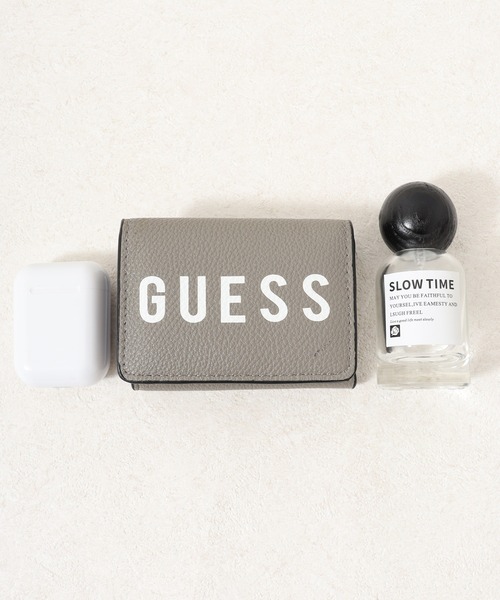 Guess(ゲス)の「GUESS LILA SLG MINI WALLET ウォレット(財布・レディース・ダークベージュ/サンドグレー・ONE SIZE)」の2枚目の写真