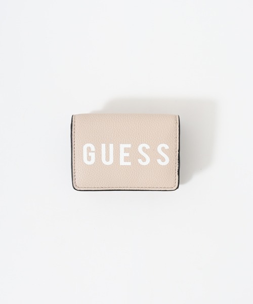 Guess(ゲス)の「GUESS LILA SLG MINI WALLET ウォレット(財布・レディース・ダークベージュ/サンドグレー・ONE SIZE)」の4枚目の写真