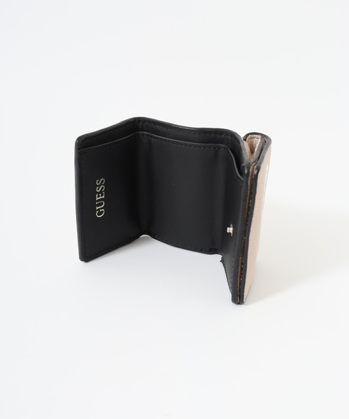 Guess(ゲス)の「GUESS LILA SLG MINI WALLET ウォレット(財布・レディース・ダークベージュ/サンドグレー・ONE SIZE)」の11枚目の写真
