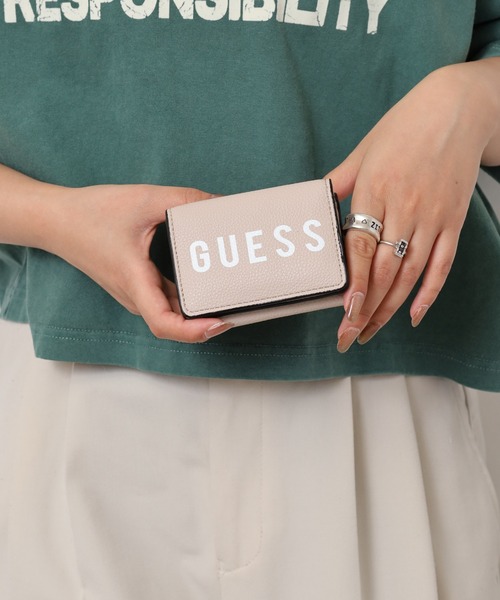 Guess(ゲス)の「GUESS LILA SLG MINI WALLET ウォレット(財布・レディース・ダークベージュ/サンドグレー・ONE SIZE)」の16枚目の写真