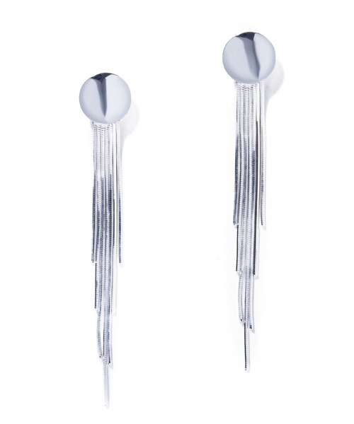quip queint(クイップクエイント)の「【quip queint】circle supple pierce/サークル サプル ピアス(ピアス(両耳用)・レディース・シルバー・FREE)」の5枚目の写真