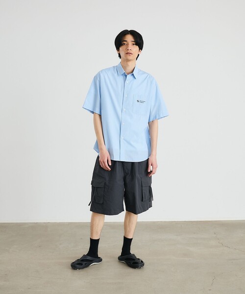 City Ambient Products(シティアンビエントプロダクツ)の「City Ambient Products: CTN/NYN バギー カーゴ ショーツ(その他パンツ・メンズ・チャコールグレー/ダークグリーン/ダークブラウン・LARGE/MEDIUM)」の8枚目の写真