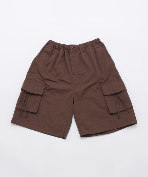 City Ambient Products(シティアンビエントプロダクツ)の「City Ambient Products: CTN/NYN バギー カーゴ ショーツ(その他パンツ・メンズ・チャコールグレー/ダークグリーン/ダークブラウン・LARGE/MEDIUM)」の16枚目の写真