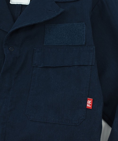 MILITARY(ミリタリー)の「【USED】U.S.NAVY オールインワン(つなぎ/オールインワン・メンズ・ネイビー・LARGE)」の6枚目の写真