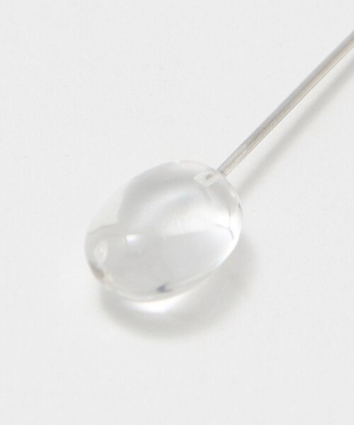 IRIS47（イリスフォーセブン）の「＜IRIS 47＞CRYSTAL ピアス（ピアス（両耳用）・レディース・シルバー・FREE）」の5枚目の写真