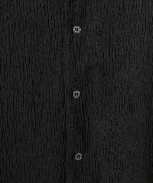 3.3 Field Trip （3.3フィールドトリップ）の「3.3 Field Trip／リップルカイキンシャツ（シャツ/ブラウス・メンズ・ブラック/アイボリー/グリーン・MEDIUM/LARGE）」の10枚目の写真