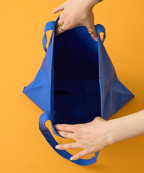 BIRTHDAY BAR（バースデイバー）の「norahi x BIRTHDAY BAR フラットトート（トートバッグ・レディース・ダークグリーン/ピンク/ブルー/オレンジ・0）」の14枚目の写真