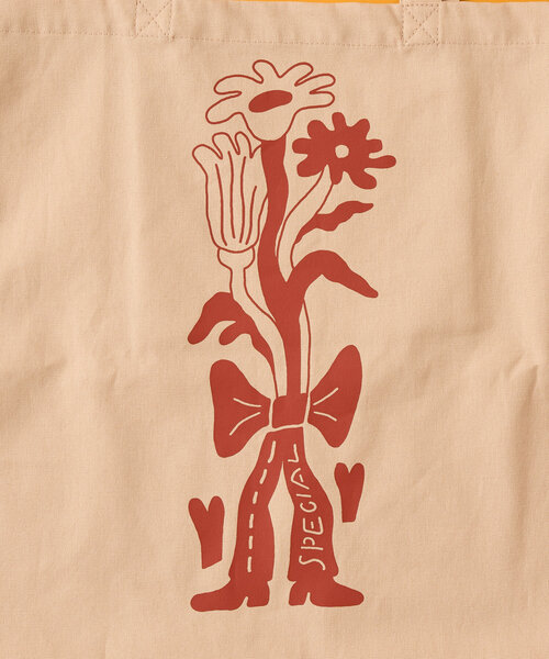 BIRTHDAY BAR（バースデイバー）の「norahi x BIRTHDAY BAR フラットトート（トートバッグ・レディース・ダークグリーン/ピンク/ブルー/オレンジ・0）」の21枚目の写真