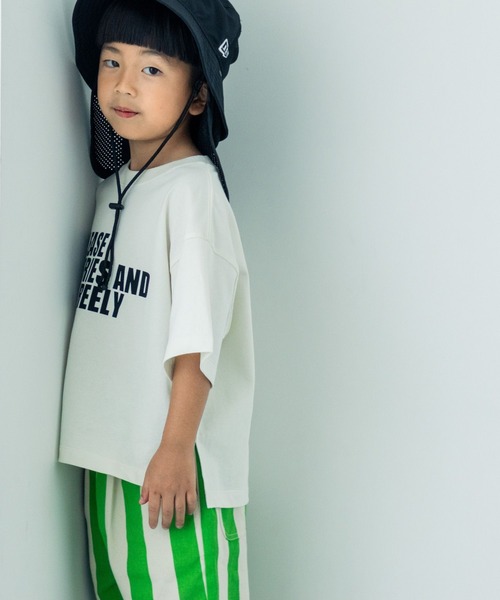 LOWRYS FARM（ローリーズファーム）の「アソートロゴプリントＴシャツ　499041（Tシャツ/カットソー・キッズ・ブラック/オフホワイト/チャコールグレー/ホワイト系その他・110cm/120cm/130cm/140cm/150cm）」の16枚目の写真