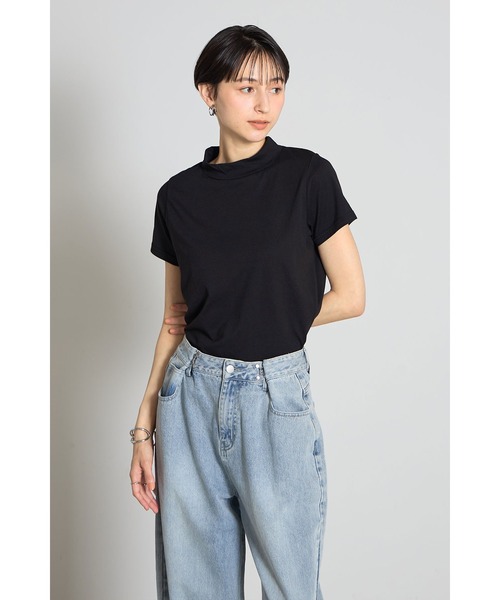 &. NOSTALGIA(アンドドットノスタルジア)の「チュールTシャツセット(Tシャツ/カットソー・レディース・ブラック/チャコールグレー・M)」の12枚目の写真