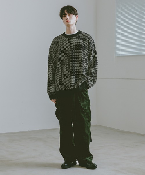 RAGEBLUE(レイジブルー)の「コーデュロイバギーワイドカーゴパンツ(カーゴパンツ・メンズ・ブラウン/グリーン/ネイビー/ブラック・LARGE/SMALL/MEDIUM)」の19枚目の写真