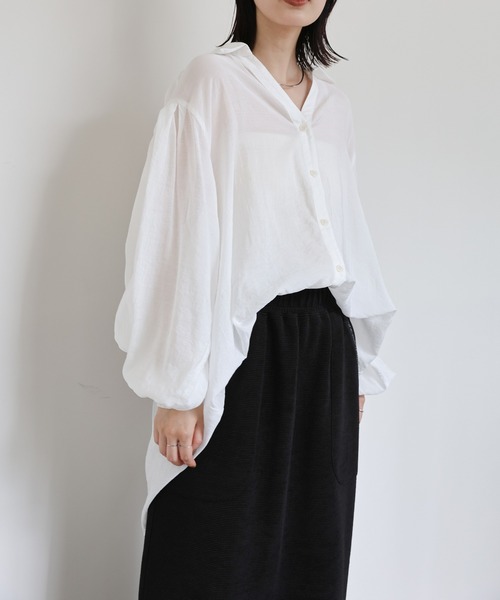 select MOCA Et（セレクトモカエト）の「【Et】Front Pocket I-Line Skirt（スカート・レディース・ブラック/グレー・LARGE/MEDIUM）」の22枚目の写真
