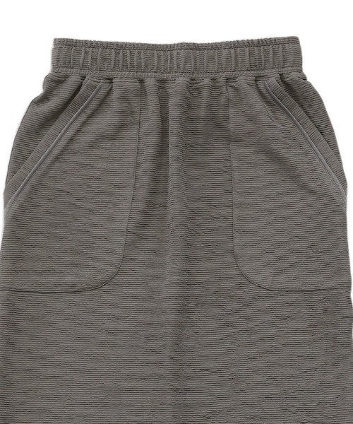 select MOCA Et（セレクトモカエト）の「【Et】Front Pocket I-Line Skirt（スカート・レディース・ブラック/グレー・LARGE/MEDIUM）」の19枚目の写真
