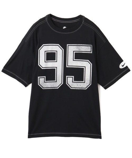 NIKE(ナイキ)の「NIKE AS W NSW STREET SS OS TEE / ナイキ ウィメンズ NSW ストリート OS S/S Tシャツ 【SP】(Tシャツ/カットソー・レディース・ホワイト/ネイビー/ブラック・L/M/S)」の8枚目の写真