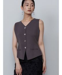 LAGUNAMOON | メタルボタンデザインニットベスト(ニット/セーター)