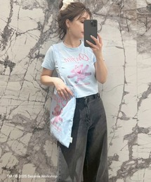 【CHARMING THEY ARE!】クロップドTシャツ