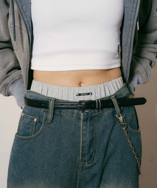 Subciety(サブサエティ)の「Rib short pants【WOMEN】(その他パンツ・レディース・ベージュ/グレー/ブラック・FREE)」の16枚目の写真
