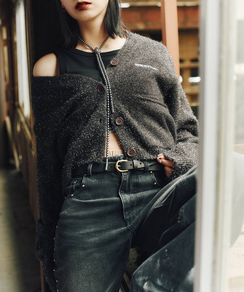 Subciety(サブサエティ)の「Rib short pants【WOMEN】(その他パンツ・レディース・ベージュ/グレー/ブラック・FREE)」の5枚目の写真