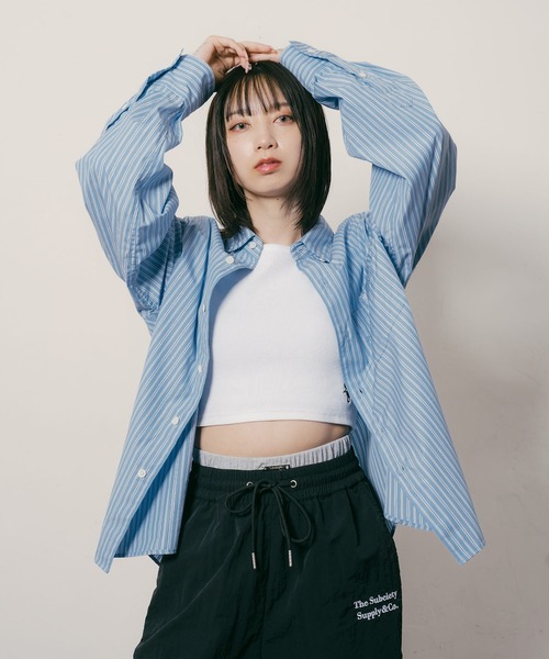 Subciety(サブサエティ)の「Rib short pants【WOMEN】(その他パンツ・レディース・ベージュ/グレー/ブラック・FREE)」の8枚目の写真