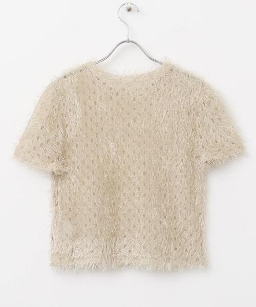 ITEMS URBANRESEARCH（アイテムズ アーバンリサーチ）の「フリンジチビTシャツ（Tシャツ/カットソー・レディース・ブラック/ベージュ・FREE）」の8枚目の写真