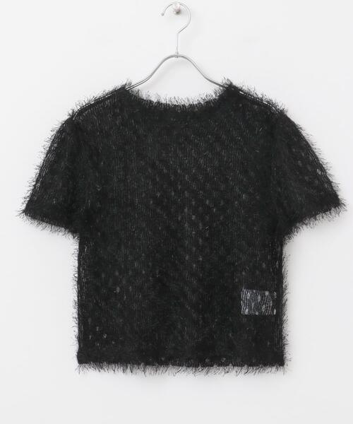 ITEMS URBANRESEARCH（アイテムズ アーバンリサーチ）の「フリンジチビTシャツ（Tシャツ/カットソー・レディース・ブラック/ベージュ・FREE）」の16枚目の写真