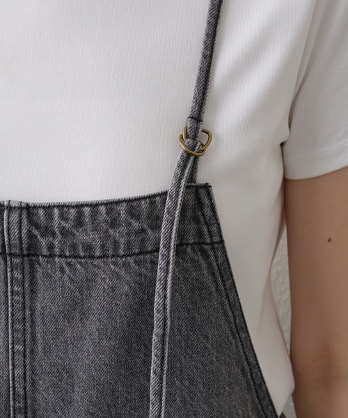 コットンヘンプデニムオールインワン（つなぎ/オールインワン）｜Whim