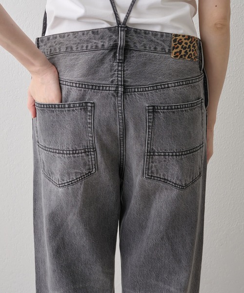 Whim Gazette コットンヘンプデニムオールインワンオーバーオール