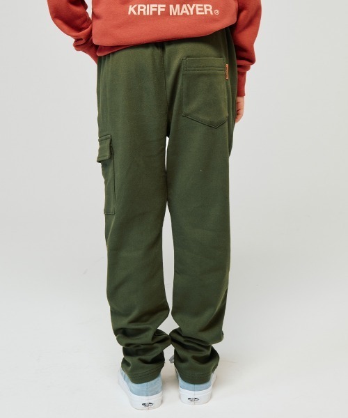 KRIFF MAYER Kid's Collection（クリフメイヤーキッズコレクション）の「【裏起毛】パンケーキカーゴパンツ（カーゴパンツ・キッズ・チャコール/ブラウン/ナチュラル/カーキ・120/140/130/150/160/170）」の7枚目の写真
