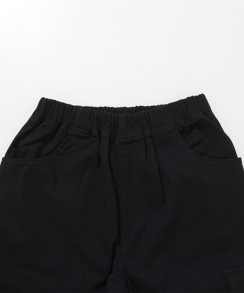 KRIFF MAYER Kid's Collection（クリフメイヤーキッズコレクション）の「【裏起毛】パンケーキカーゴパンツ（カーゴパンツ・キッズ・チャコール/ブラウン/ナチュラル/カーキ・120/140/130/150/160/170）」の15枚目の写真