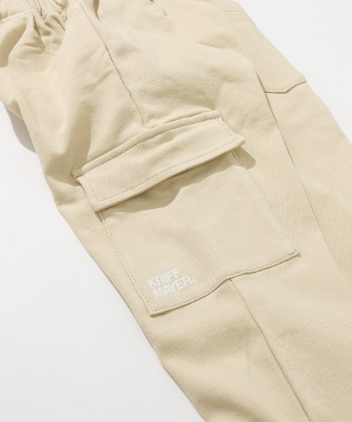 KRIFF MAYER Kid's Collection（クリフメイヤーキッズコレクション）の「【裏起毛】パンケーキカーゴパンツ（カーゴパンツ・キッズ・チャコール/ブラウン/ナチュラル/カーキ・120/140/130/150/160/170）」の18枚目の写真
