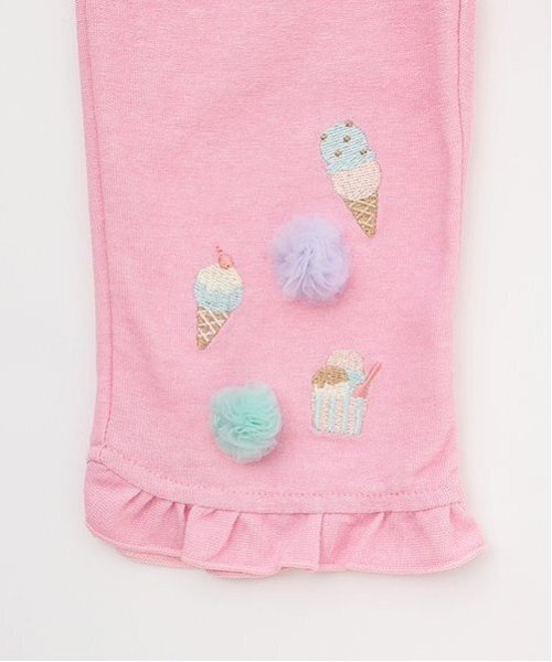 baby cheer(ベイビーチアー)の「アイスクリーム7分丈パンツ(その他パンツ・キッズ・オフホワイト/ブルー/ピンク・100cm/110cm/80cm/120cm/90cm)」の9枚目の写真