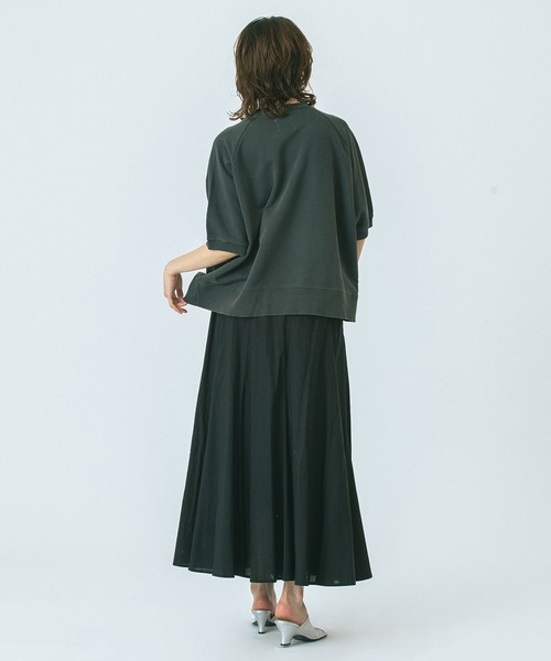 ROSE BUD(ローズバッド)の「(GENE HEAVENS)HALF SLEEVE GRAPHIC SWEAT(スウェット・レディース・チャコールグレー/グレー・ONE SIZE)」の10枚目の写真