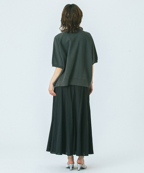 ROSE BUD(ローズバッド)の「(GENE HEAVENS)HALF SLEEVE GRAPHIC SWEAT(スウェット・レディース・チャコールグレー/グレー・ONE SIZE)」の9枚目の写真