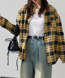 AO2 | LOOS Fit Plaid Button shirt / ルーズフィットチェックボタンシャツ(シャツ/ブラウス)