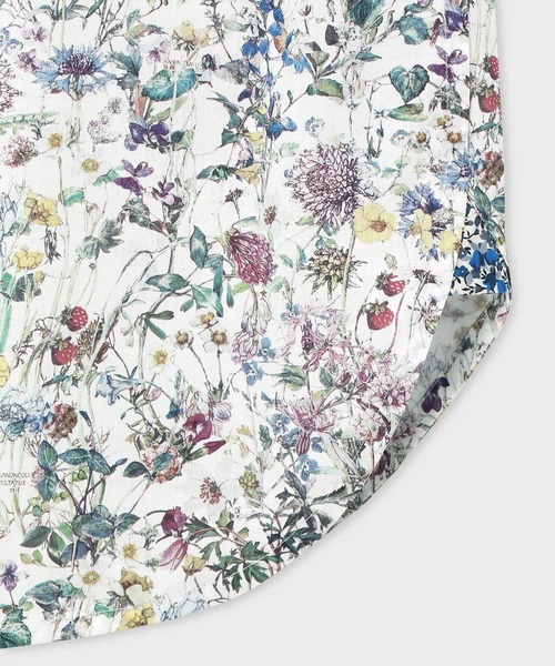 Paul Smith（ポールスミス）の「ウィメンズ リバティプリント 半袖シャツ / 255009 SH168（シャツ/ブラウス・レディース・ライトブルー/ホワイト・40/38）」の4枚目の写真