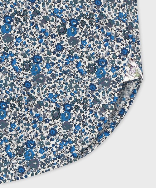 Paul Smith（ポールスミス）の「ウィメンズ リバティプリント 半袖シャツ / 255009 SH168（シャツ/ブラウス・レディース・ライトブルー/ホワイト・40/38）」の6枚目の写真