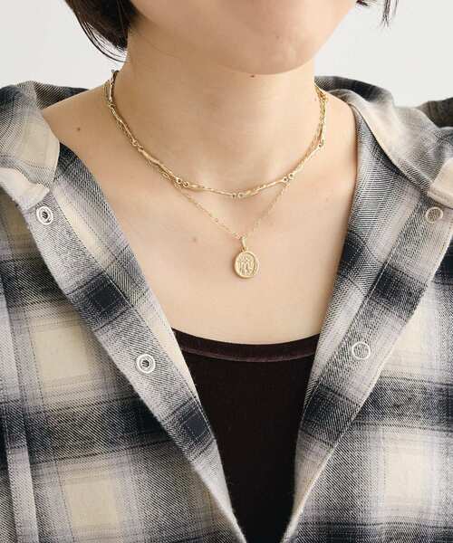 Green　Parks（グリーンパークス）の「everywalk.3WAYコインSETネックレス（ネックレス・レディース・ゴールド/シルバー・FREE）」の6枚目の写真