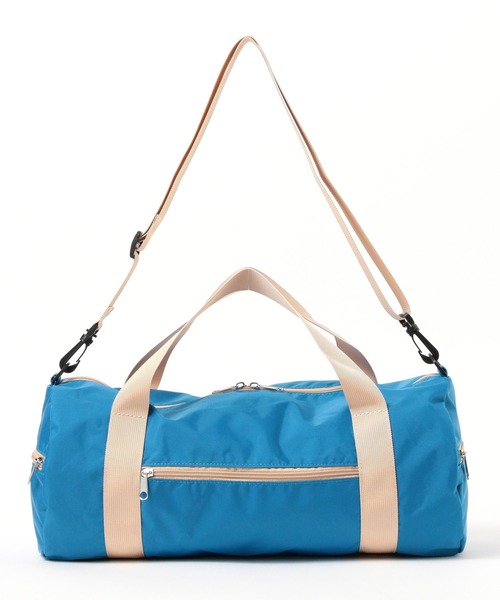 BEAMS BOY(ビームスボーイ)の「2トーン ショルダーバッグ(ショルダーバッグ・レディース・ブルー/ブラウン・ONE SIZE)」の7枚目の写真