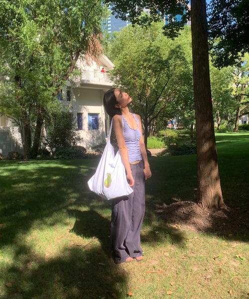 LONSLAN（ロンスラン）の「【LONSLAN】ソフトストレート ワイドパンツ LONW25a004（その他パンツ・レディース・ダークネイビー/グレイッシュベージュ・S/M）」の12枚目の写真