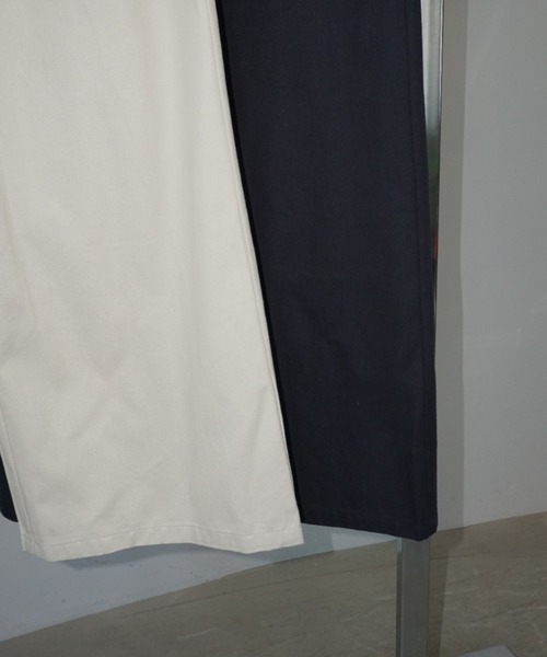 LONSLAN（ロンスラン）の「【LONSLAN】ソフトストレート ワイドパンツ LONW25a004（その他パンツ・レディース・ダークネイビー/グレイッシュベージュ・S/M）」の3枚目の写真