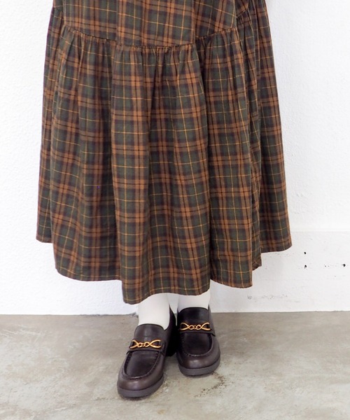 あしながおじさん（アシナガオジサン）の「ビットローファーパンプス　1310273（ローファー・レディース・ブラック/ダークブラウン/ワイン・23cm/24cm/24.5cm/23.5cm/22.5cm）」の14枚目の写真