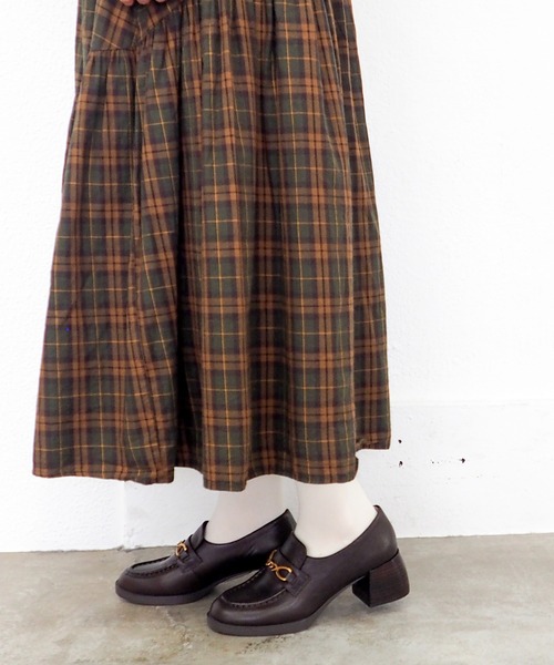 あしながおじさん（アシナガオジサン）の「ビットローファーパンプス　1310273（ローファー・レディース・ブラック/ダークブラウン/ワイン・23cm/24cm/24.5cm/23.5cm/22.5cm）」の15枚目の写真