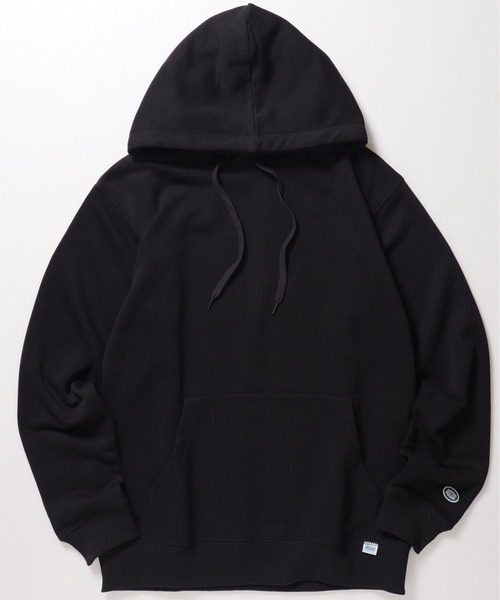 DISCUS ATHLETIC(ディスカス アスレチック)の「【DISCUS ATHLETIC/ディスカス アスレチック】裏毛プルパーカー(パーカー・メンズ・ネイビー/杢グレー/ブラック/オートミール・MEDIUM/LARGE/X-LARGE)」の2枚目の写真