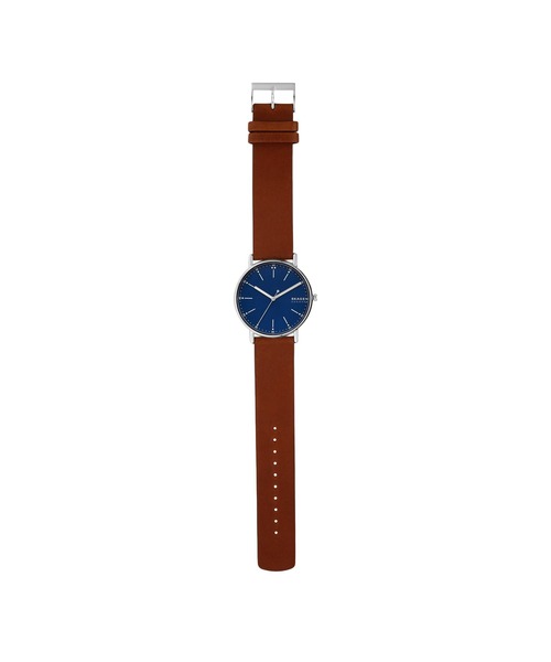 SKAGEN(スカーゲン)の「スカーゲン 腕時計&付け替え用ストラップバンド セット メンズ アナログ レザー W69X215OT(アナログ腕時計・メンズ・ブラウン・FREE)」の7枚目の写真