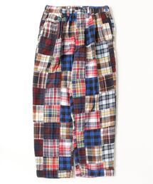 BEAMS PLUS | フランネル パッチワーク 2プリーツ リラックス トラウザーズ(その他パンツ)