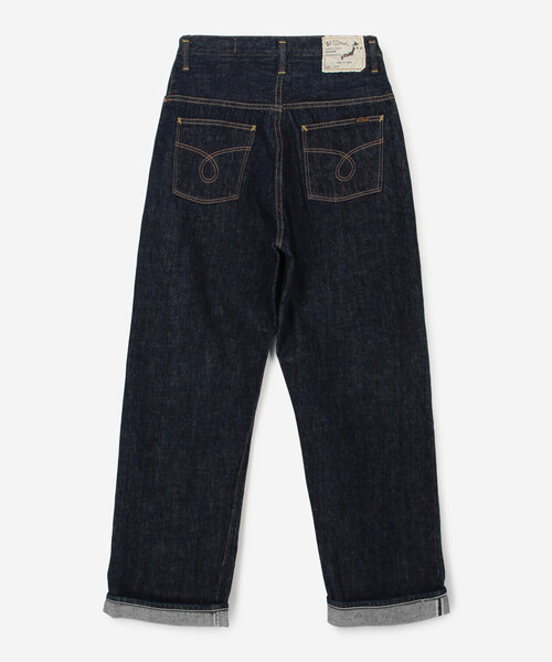 パンツ orSlow high waist selvedge denim pants orSlow High Waist Selvedge Denim in One Wash Curated at Jake and Jones