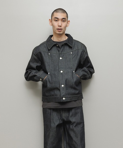 CURB POCKET DENIM JACKET（デニムジャケット）｜bal（バル）の